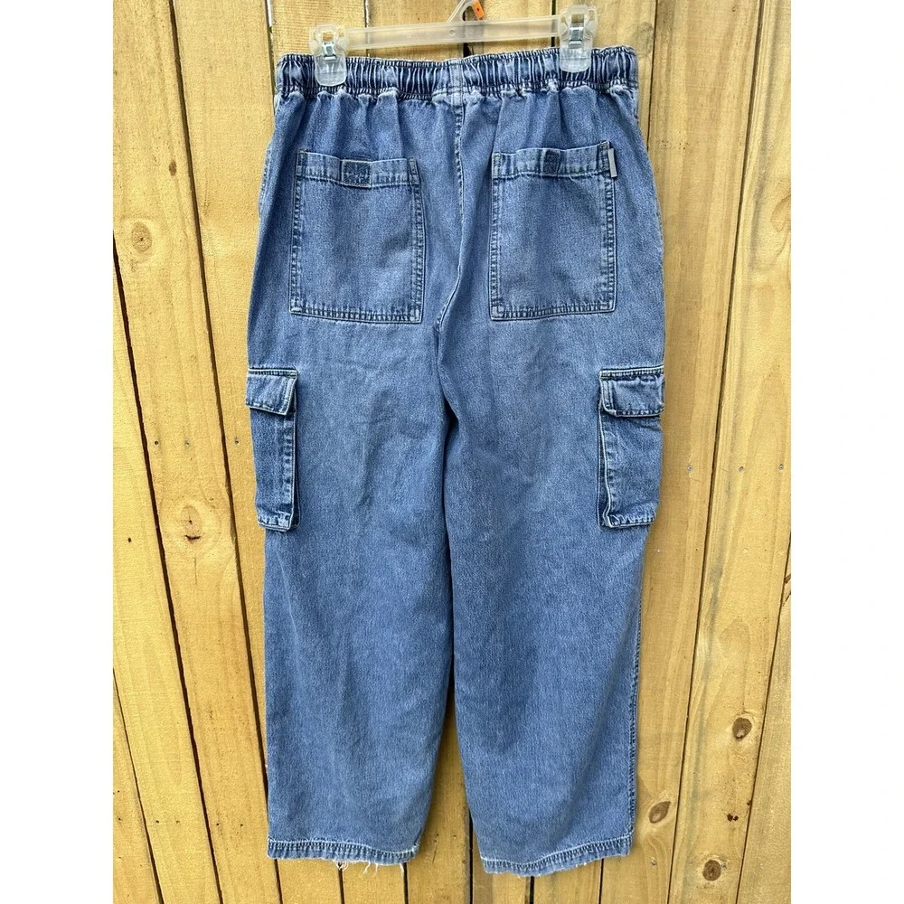Vintage Zonz Cargo Baggy Jeans Punk Skater‎ Streetwear Y2K Men's Medium Stretchy